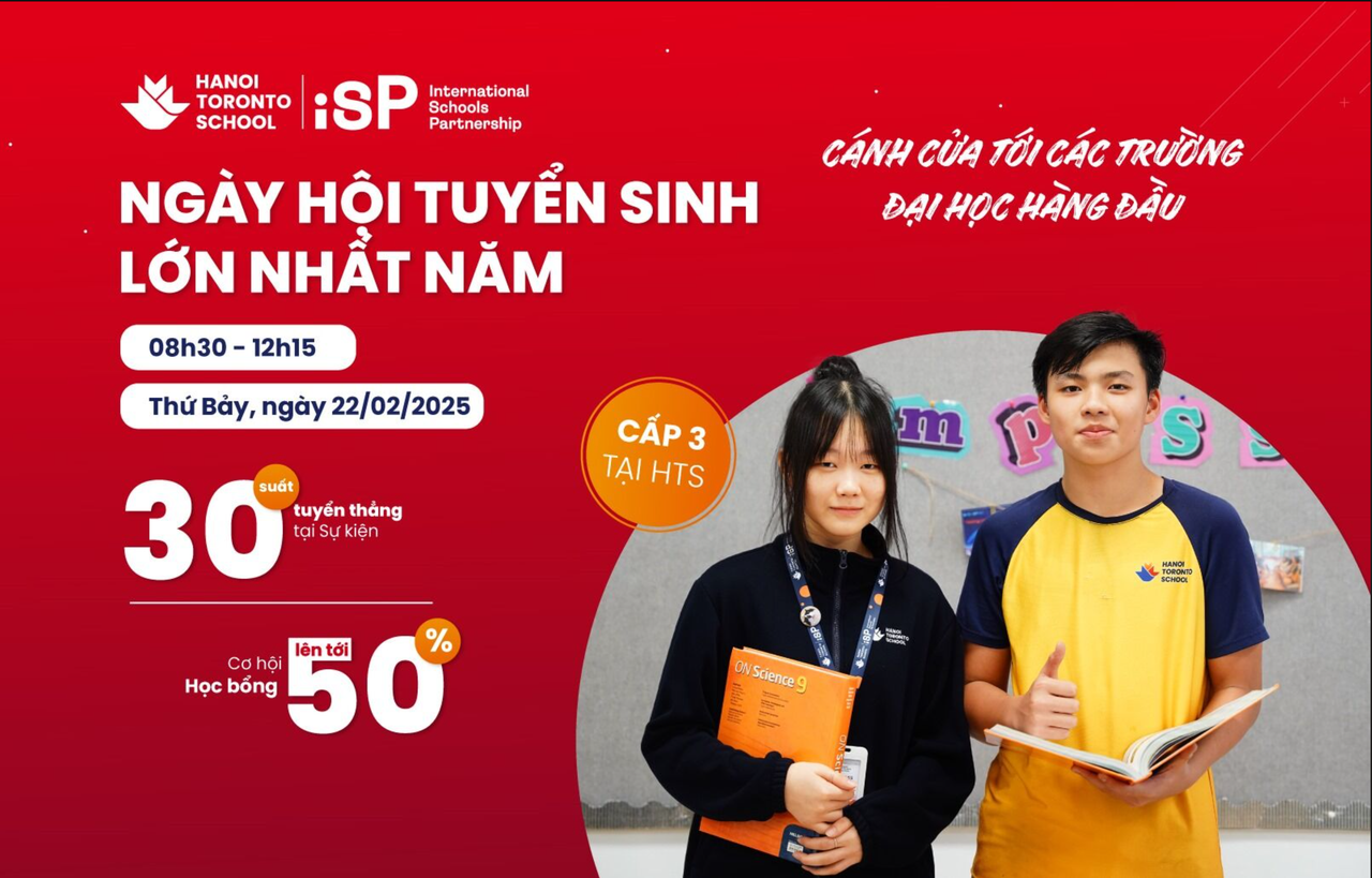 Trải nghiệm giáo dục đẳng cấp quốc tế tại Trường Hà Nội - Toronto