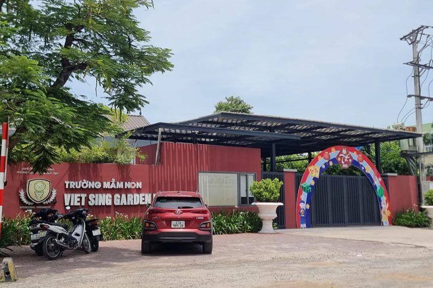 Thông tin chính thức vụ giáo viên Trường mầm non Viet Sing đặt khay đựng cơm trên bồn cầu