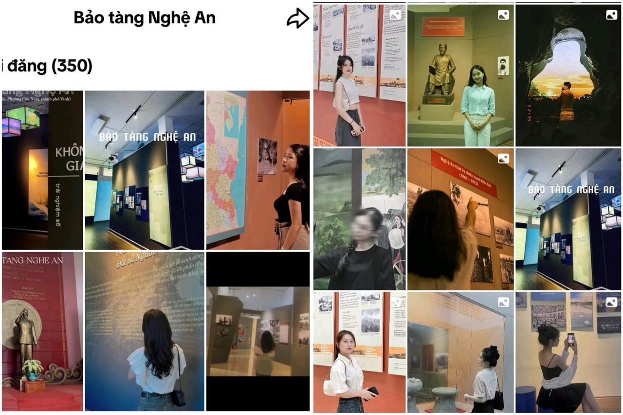 Bảo tàng Nghệ An bỗng trở thành "hot trend" với giới trẻ 