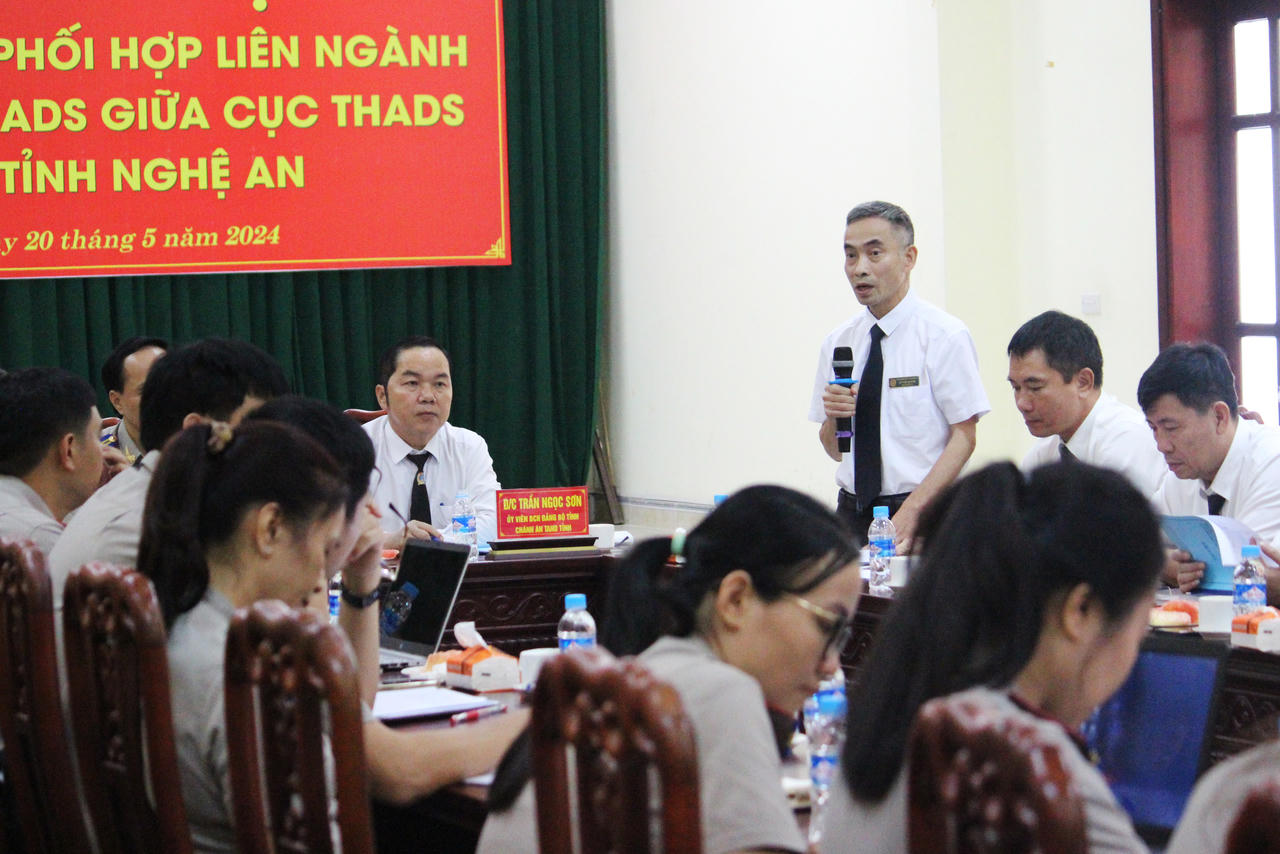 Nghệ An: Sơ kết thực hiện Quy chế phối hợp liên ngành giữa Cục THADS và TAND