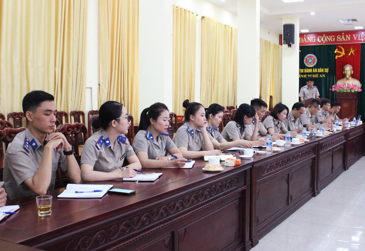 Nhiều kết quả tích cực trong công tác phối hợp liên ngành giữa Cục THADS tỉnh Nghệ An và các Trại giam