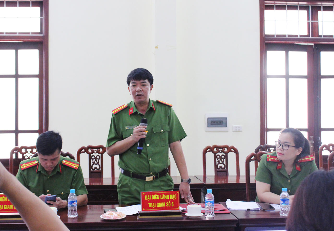 Nhiều kết quả tích cực trong công tác phối hợp liên ngành giữa Cục THADS tỉnh Nghệ An và các Trại giam