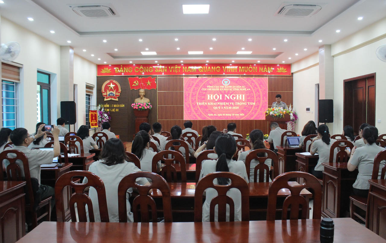 Nghệ An: Xác định trọng tâm để công tác thi hành án đạt hiệu quả 