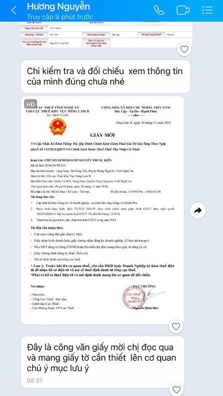 Cảnh báo đối tượng mạo danh cơ quan thuế để lừa đảo