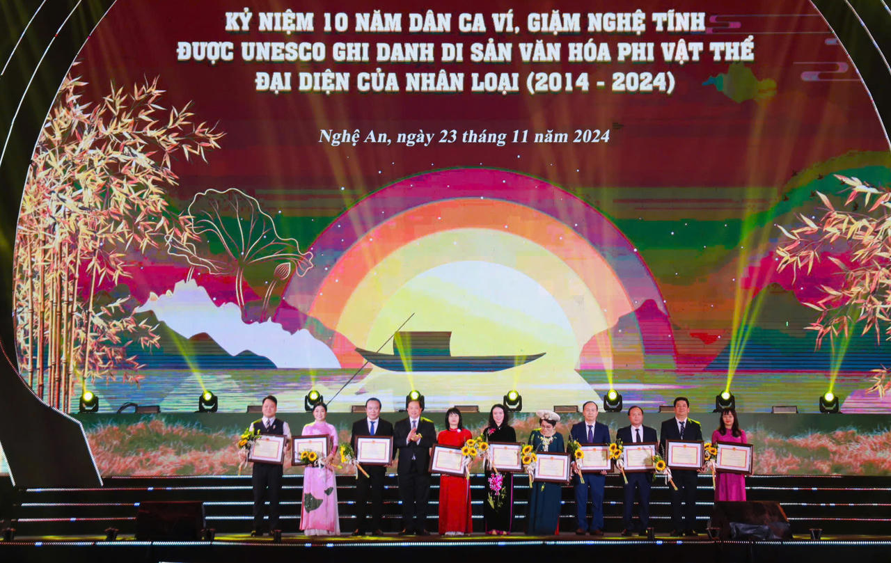 Tỏa sáng hồn quê điệu Ví, Giặm Nghệ Tĩnh 