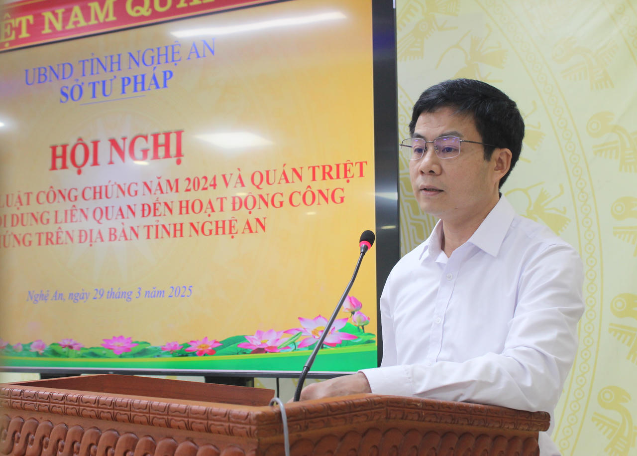 Tiếp tục đẩy mạnh hoạt động công chứng ngày càng hiệu quả và uy tín 