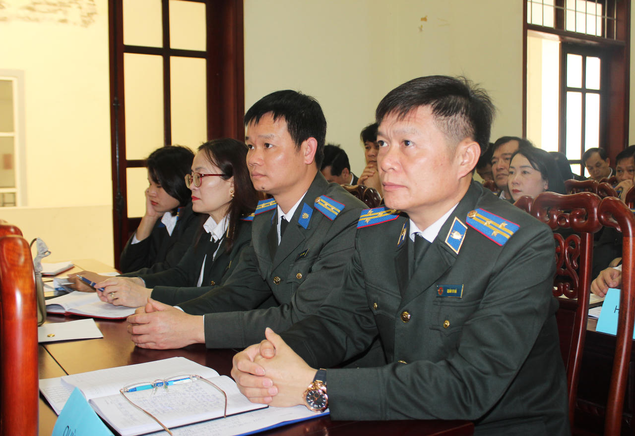 Thi hành án dân sự Nghệ An đoàn kết, quyết tâm vượt qua thách thức để hoàn thành nhiệm vụ