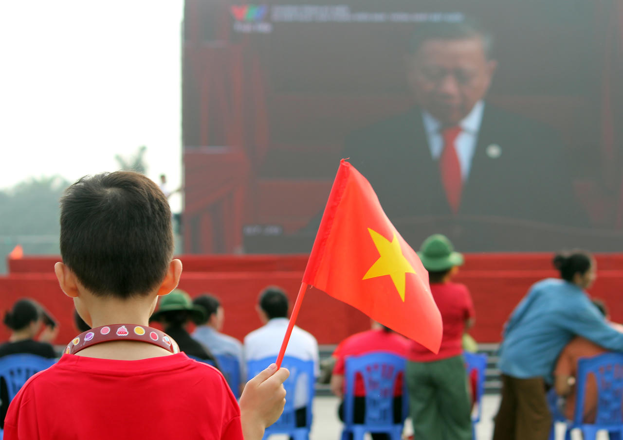 Người dân quê Bác hướng về TP HCM