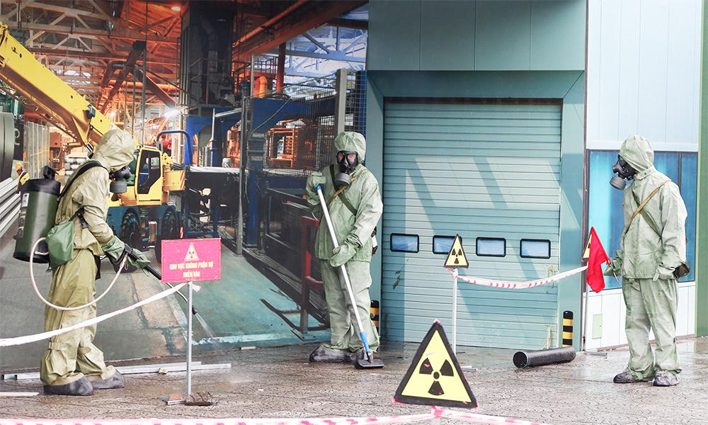 Đà Nẵng diễn tập ứng phó sự cố bức xạ, hạt nhân quy mô cấp thành phố