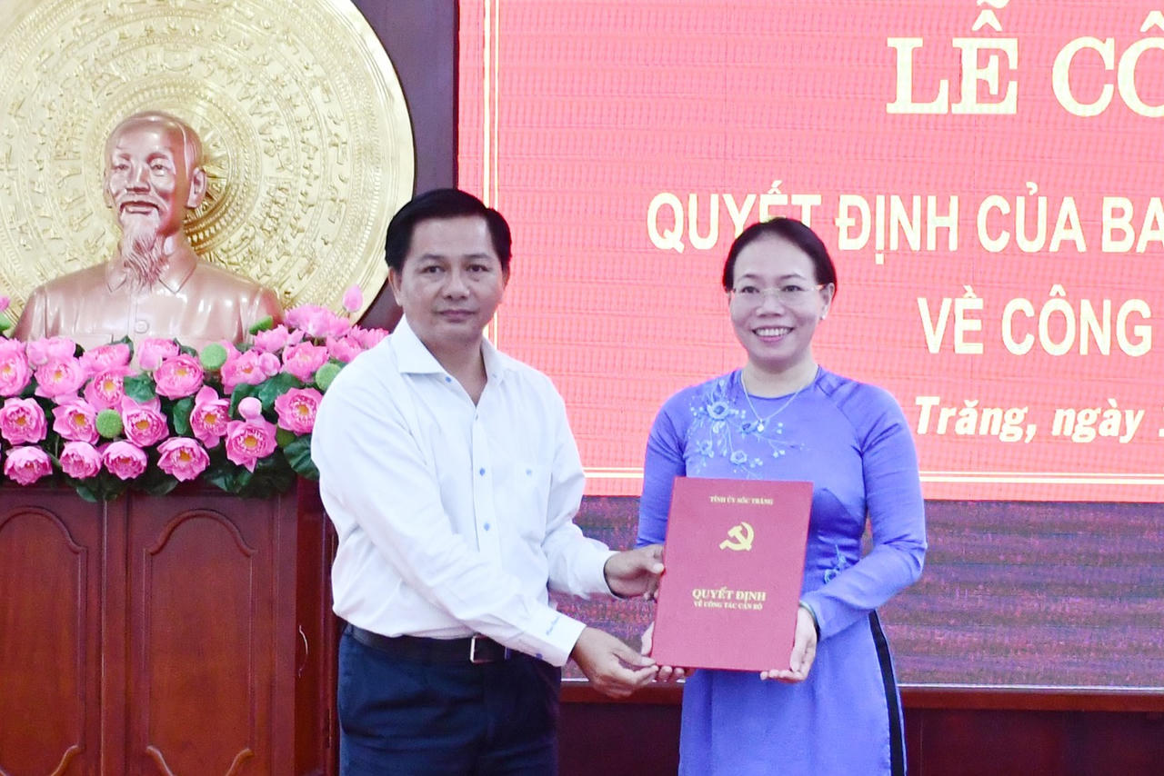 Phó Chủ tịch UBND tỉnh Sóc Trăng giữ chức Bí thư Thị ủy Ngã Năm 