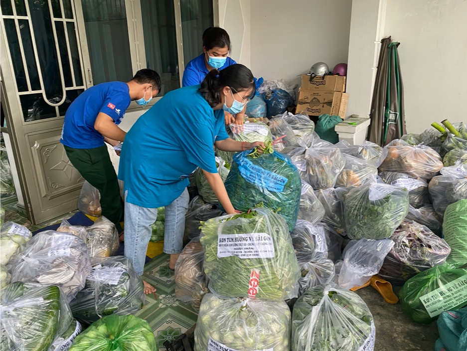 Kon Tum ủng hộ 10 tấn nông sản giúp người dân TP Hồ Chí Minh chống dịch 