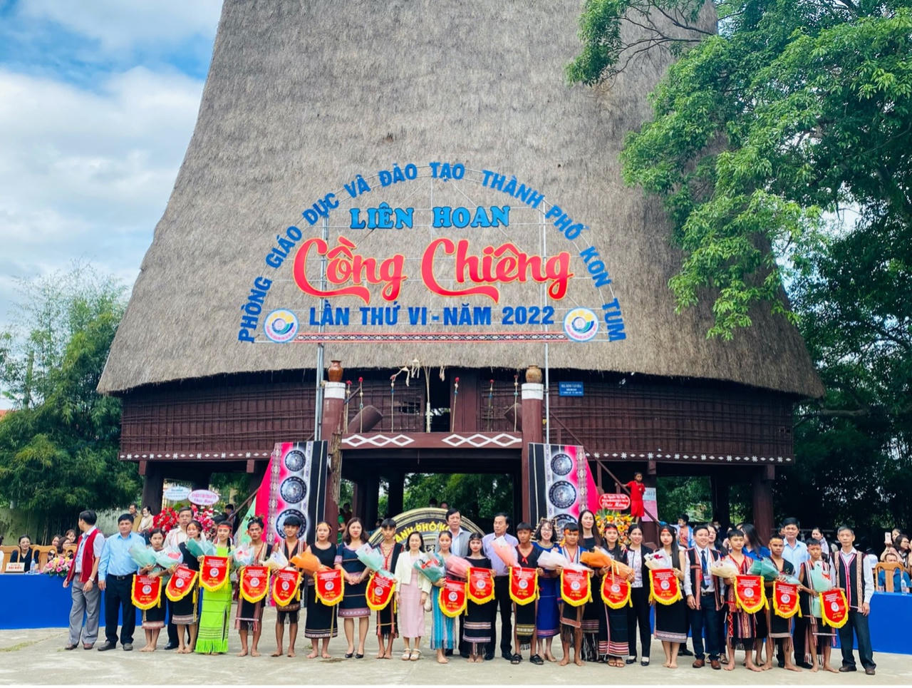 Không gian văn hoá Cồng chiêng vang lên từ trong trường học 