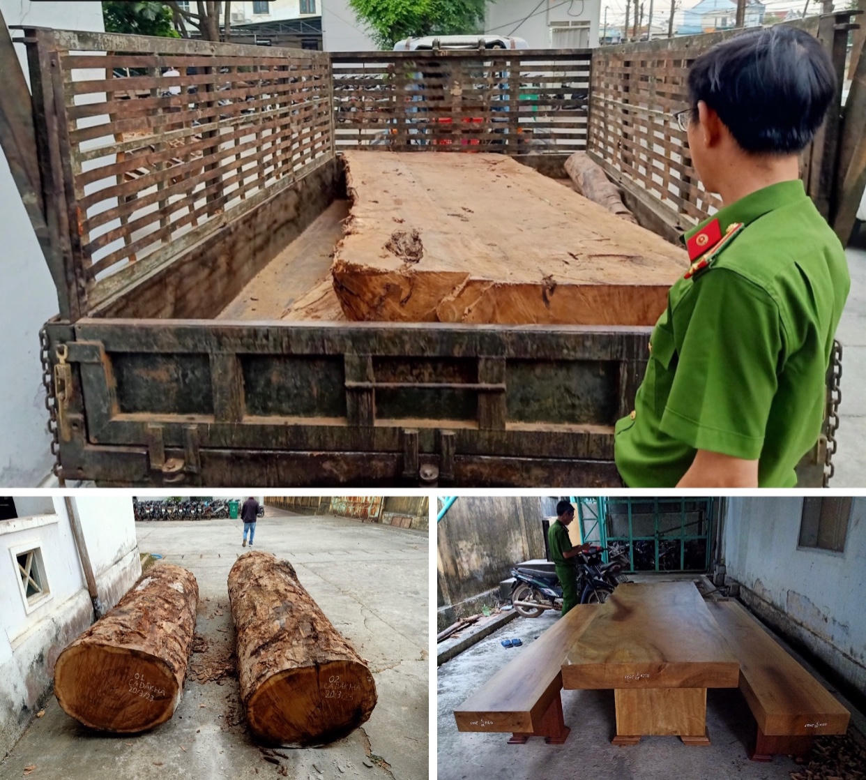 Kon Tum: Bắt quả tang 2 đối tượng đang phá rừng