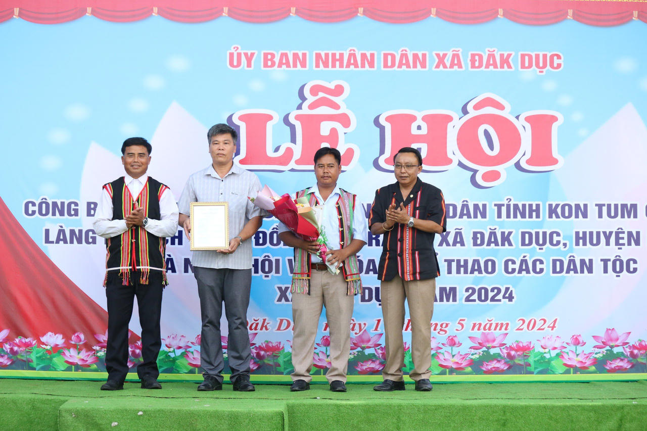 Ra mắt làng du lịch cộng đồng Đăk Răng