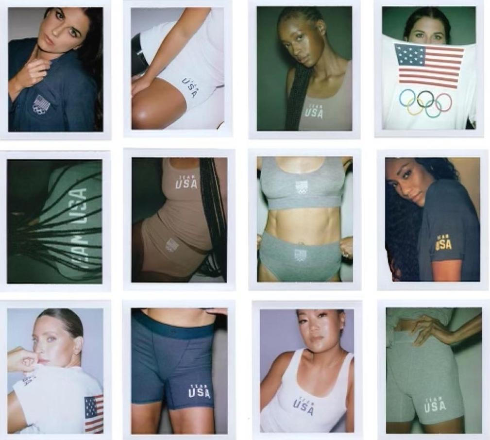 Cô Kim 'siêu vòng 3' cung cấp đồ cho đội tuyển nữ Olympic Mỹ