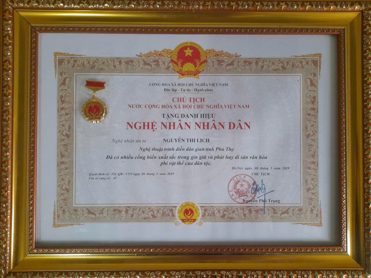 Trăn trở của người giữ “hồn” hát Xoan cổ 