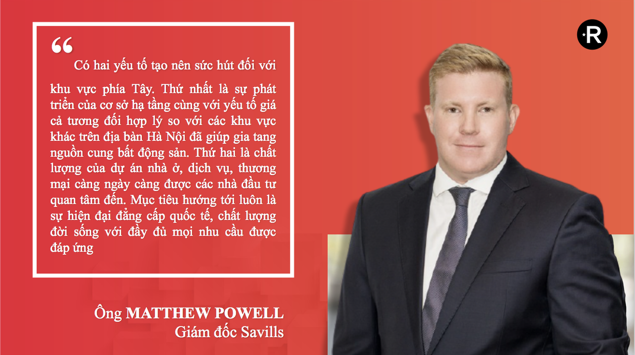 Bất động sản khu Tây Hà Nội trở thành bến đỗ của các ông lớn 