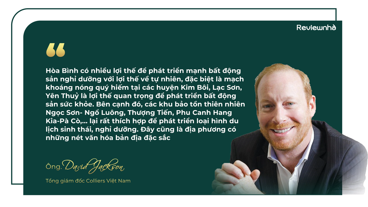 Hòa Bình: Đón dòng lợi nhuận cho nhà đầu tư bất động sản nghỉ dưỡng