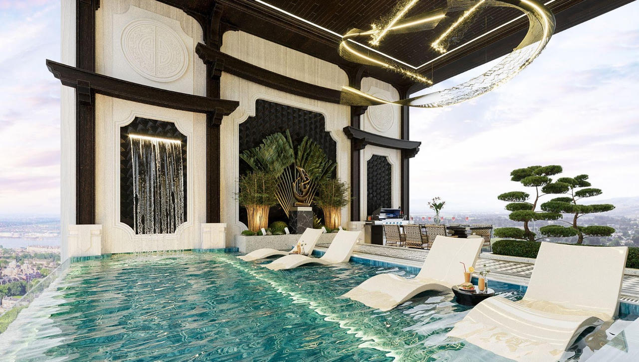 Hiện trạng tiến độ thi công Tổ hợp chung cư - thương mại lớn nhất quận Tây Hồ (KĐT Ciputra) - Hà Nội