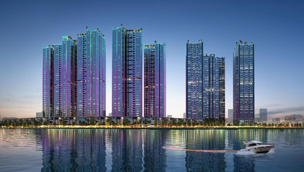 Tổ hợp căn hộ 'chuẩn khách sạn ven sông Sài Gòn' - Sunshine Sky City cất nóc tòa S4
