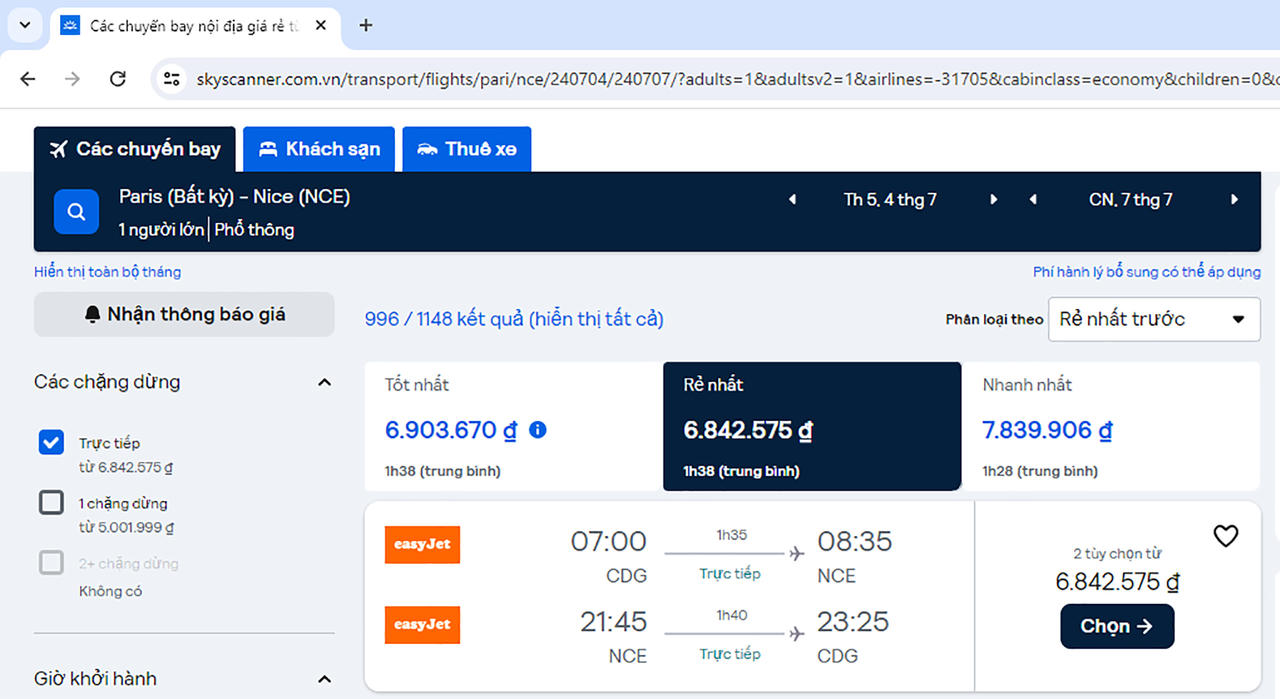 Nhiều vé máy bay giá hấp dẫn cho kỳ nghỉ hè