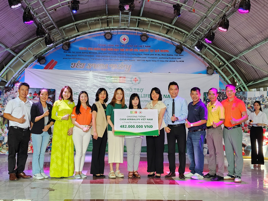 Chương trình Casa Herbalife Việt Nam mang đến bữa ăn đầy đủ dinh dưỡng cho hàng ngàn trẻ em có hoàn cảnh khó khăn trên cả nước