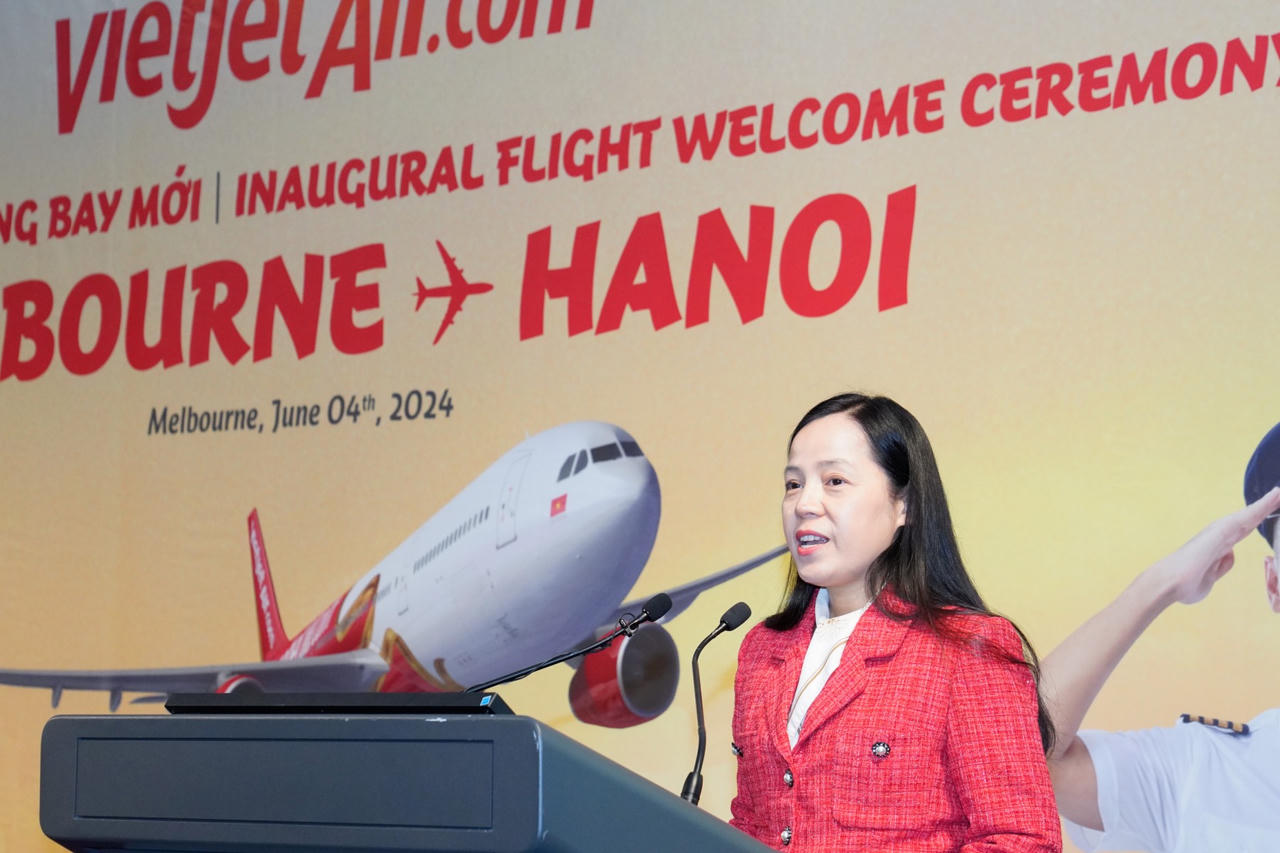 Vietjet khai trương đường bay kết nối Melbourne - Hà Nội