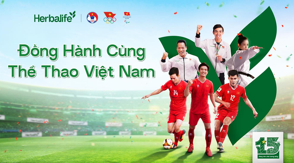Herbalife – đồng hành cùng thể thao, lan tỏa giá trị đến cộng đồng.