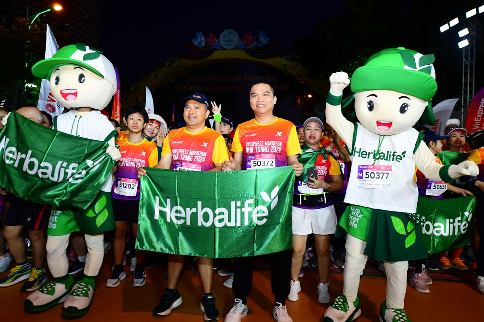 Herbalife Việt Nam đồng hành cùng giải VnExpress Marathon Nha Trang lần thứ ba liên tiếp để khuyến khích lối sống năng động