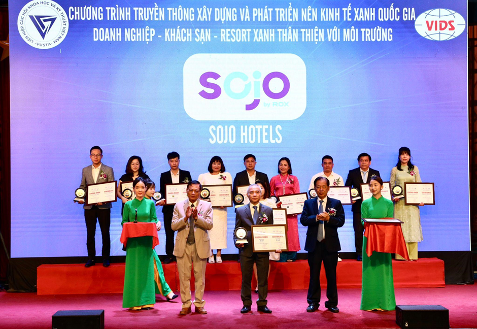 SOJO Hotels nhận giải Khách sạn Xanh lần thứ 2 
