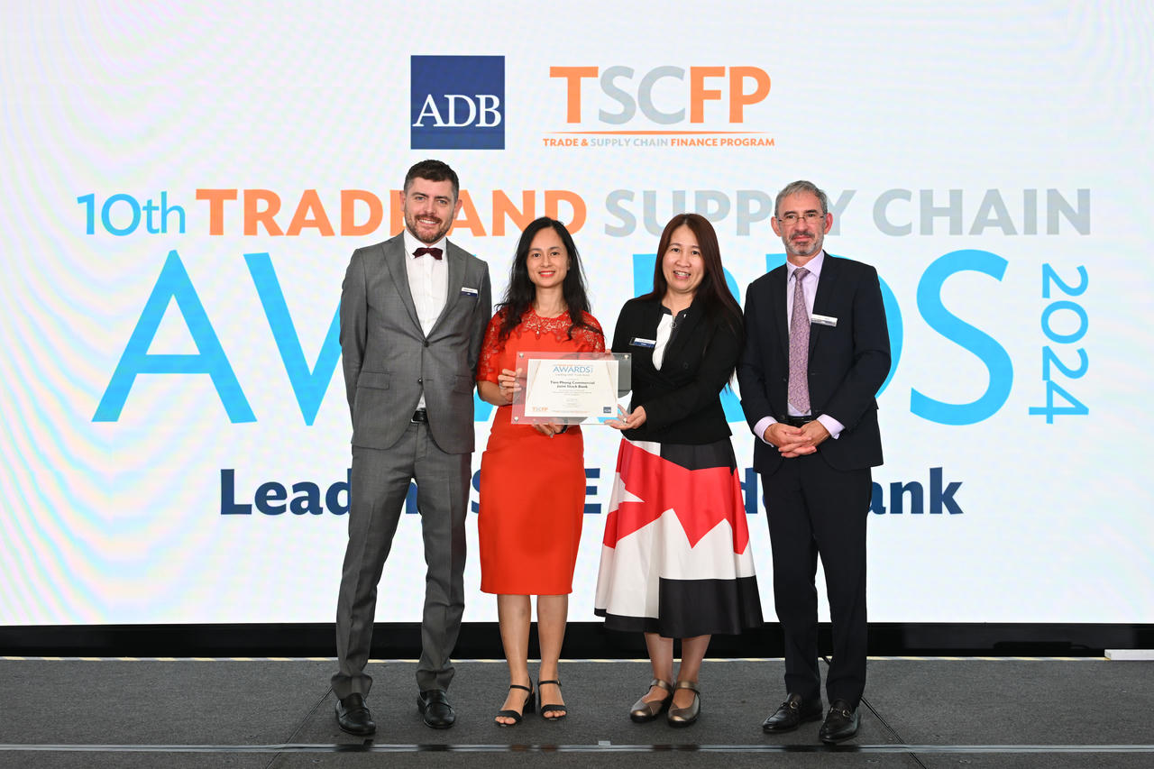 ADB vinh danh TPBank là ngân hàng dẫn đầu về hỗ trợ doanh nghiệp SME