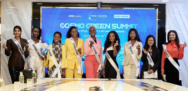 Ấn tượng với loạt dự án sống xanh của Thí sinh Miss Cosmo 2024