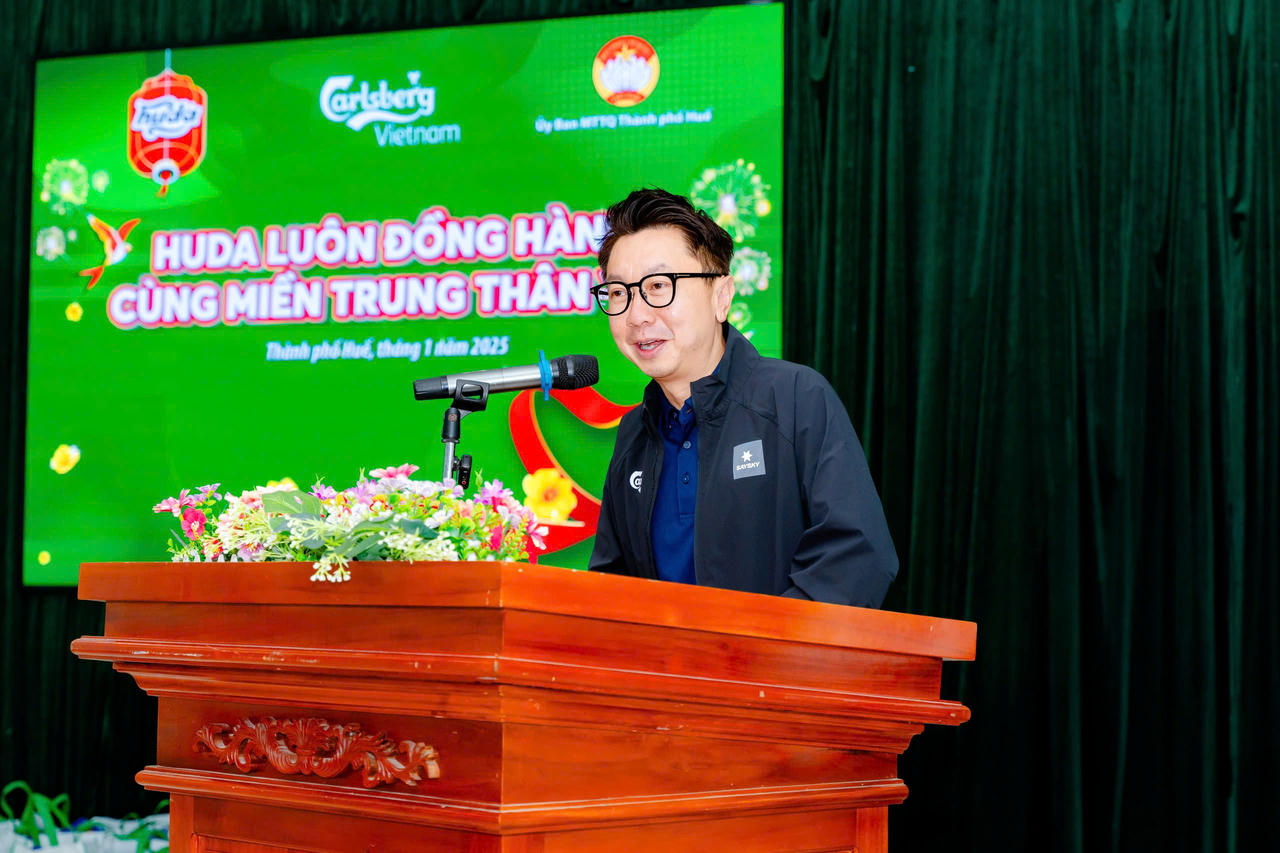 Carlsberg Việt Nam mang “Tết đủ đầy, Tết yêu thương” đến 7.500 hộ gia đình Miền Trung