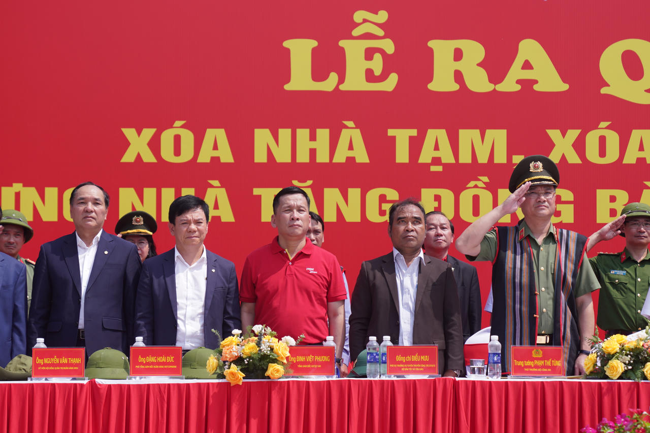 Vietjet và ngân hàng số Vikki hỗ trợ 500 căn nhà cho các hộ nghèo, hộ cận nghèo trên địa bàn Tây Nguyên