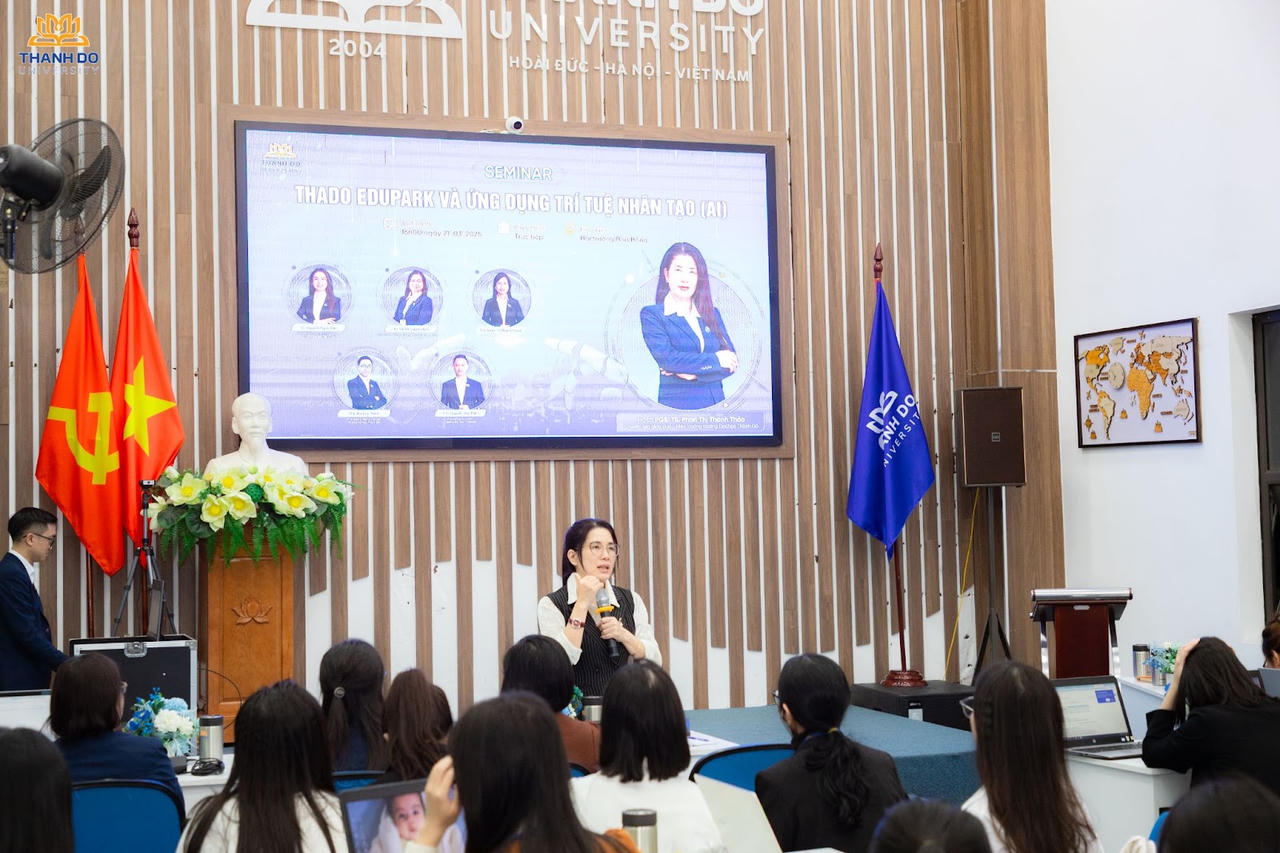 Tiên phong ứng dụng trí tuệ nhân tạo (AI) trong Giáo dục: Bước đi chiến lược của Trường Đại học Thành Đô