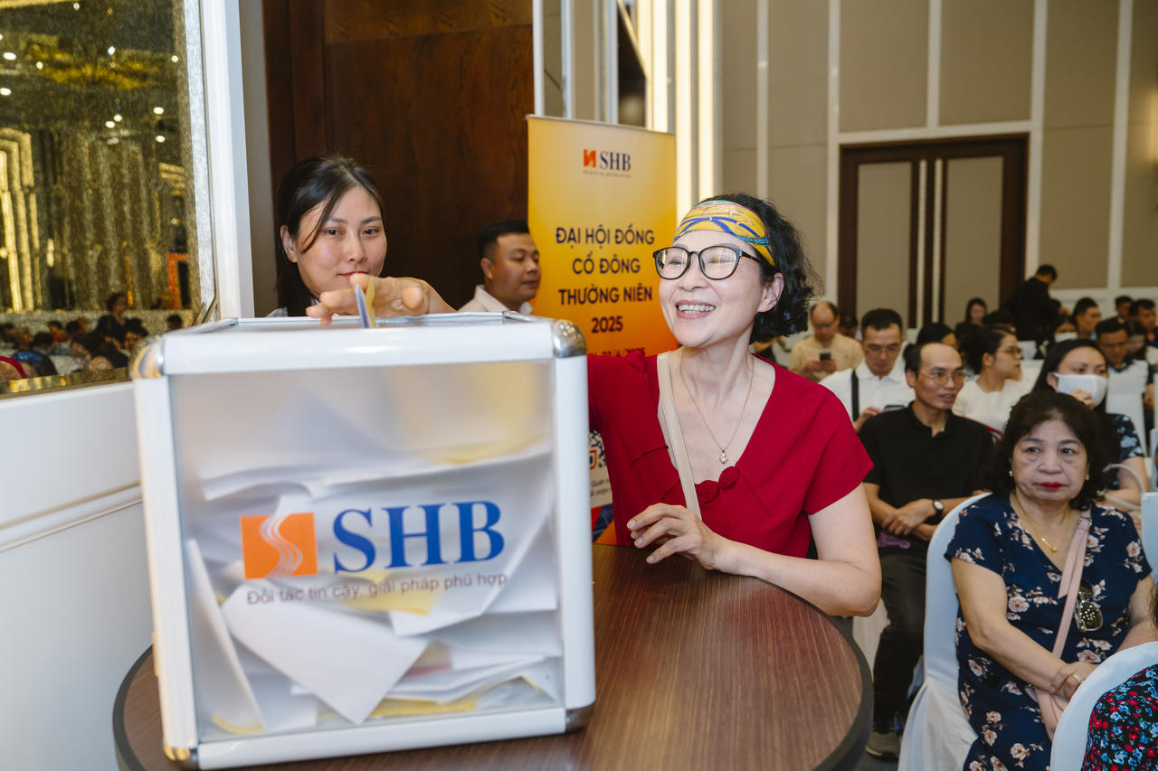 ĐHĐCĐ SHB: Bứt phá vươn tầm trong kỷ nguyên mới, kế hoạch lợi nhuận tăng 25%, cổ đông tin tưởng đồng hành