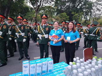 Dalatmilk tiếp sức tổng duyệt diễu binh, diễu hành mừng Đại lễ 30-4