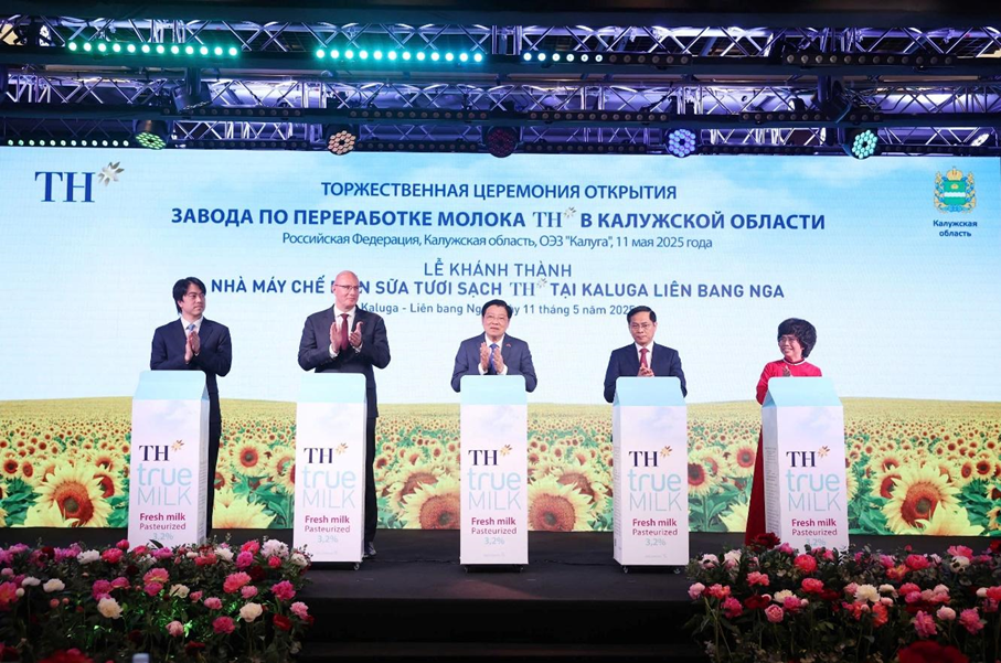 Mục sở thị bên trong Nhà máy sữa tươi TH true MILK công suất hàng đầu Liên bang Nga