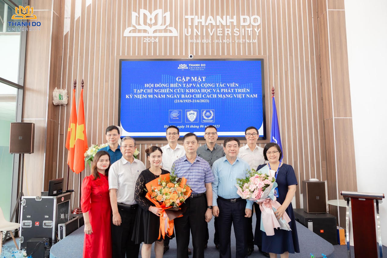 Tạp chí Nghiên cứu khoa học và Phát triển - Tiên phong trong chuyển đổi số, kết nối tri thức thời đại mới.