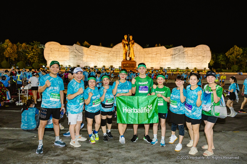 Herbalife Việt Nam đồng hành cùng VM Quy Nhơn 2025: Lan tỏa năng lượng sống khỏe