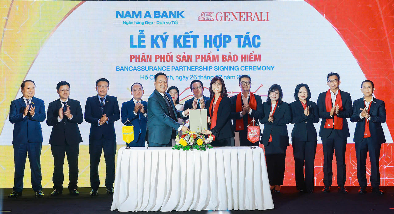 Generali Việt Nam hợp tác cùng Nam A Bank phân phối bảo hiểm nhân thọ 