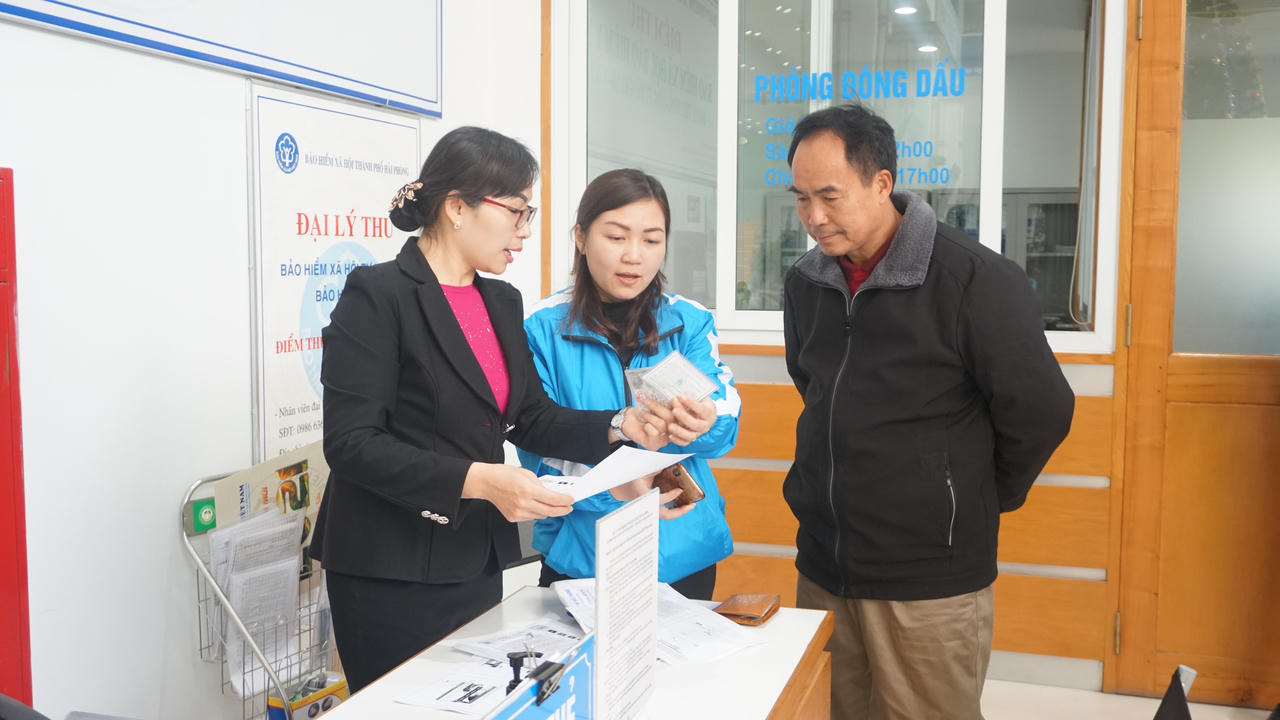 Năm 2021, BHXH TP Hải Phòng phấn đấu 50% số người tham gia BHYT đăng ký, cài đặt và sử dụng VssID
