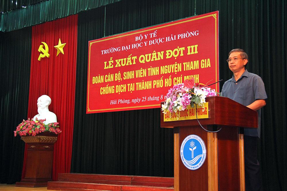 ĐH Y Dược Hải Phòng kêu gọi ủng hộ cán bộ, sinh viên trên tuyến đầu chống dịch