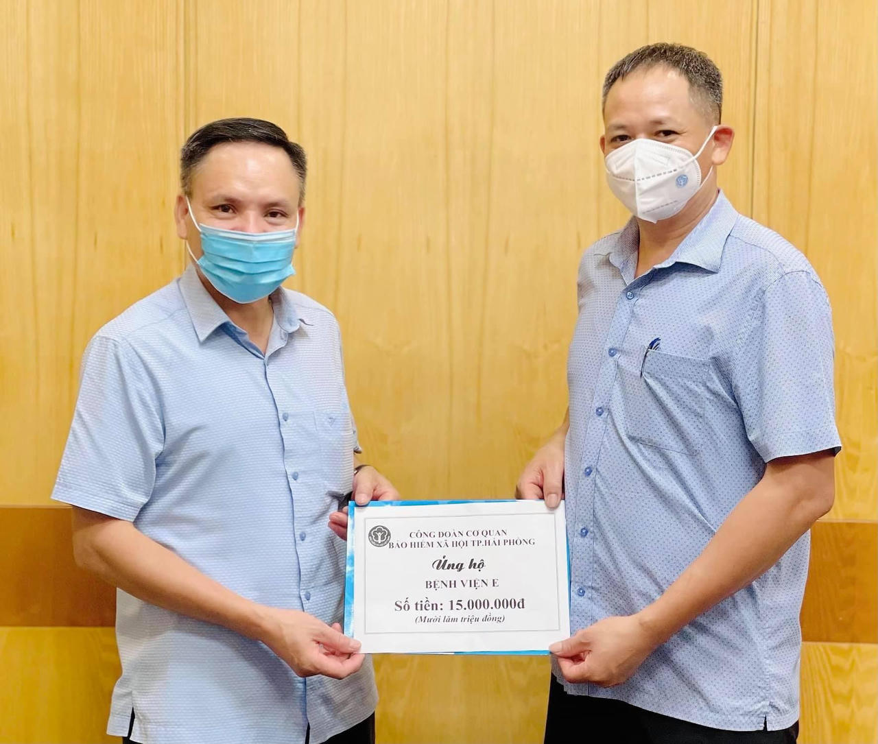 Bảo hiểm xã hội Hải Phòng đồng hành cùng tuyến đầu chống dịch