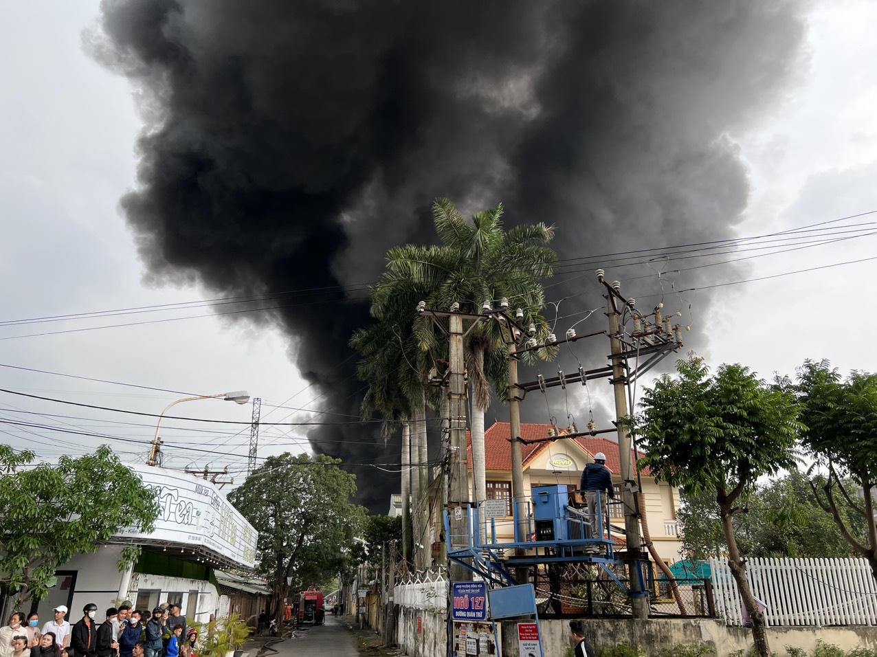 Hải Phòng: Cháy xưởng sản xuất đế giầy thuộc Công ty cổ phần Kim Long