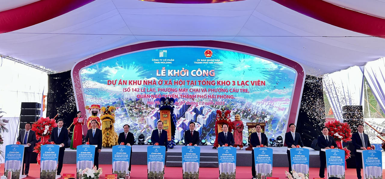 Hải Phòng: Khởi công khu nhà ở xã hội trên 4.800 tỷ đồng