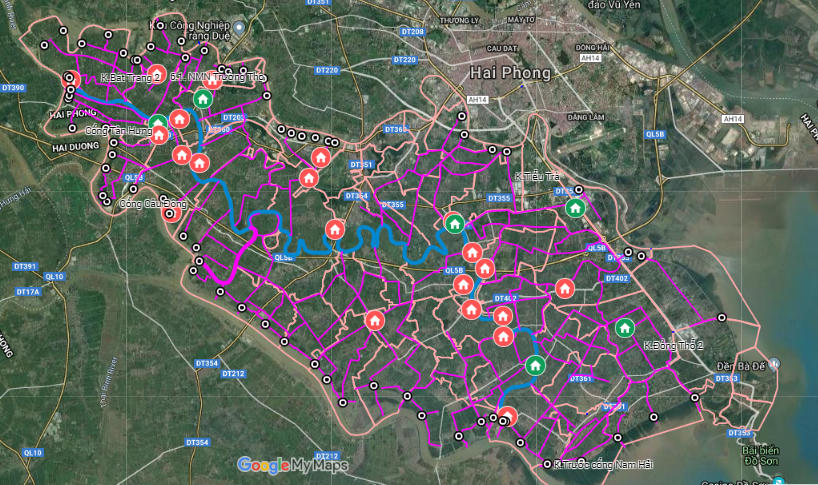 Hải Phòng: Ứng dụng hiệu quả bản đồ trực tuyến hệ thống công trình thuỷ lợi Đa độ