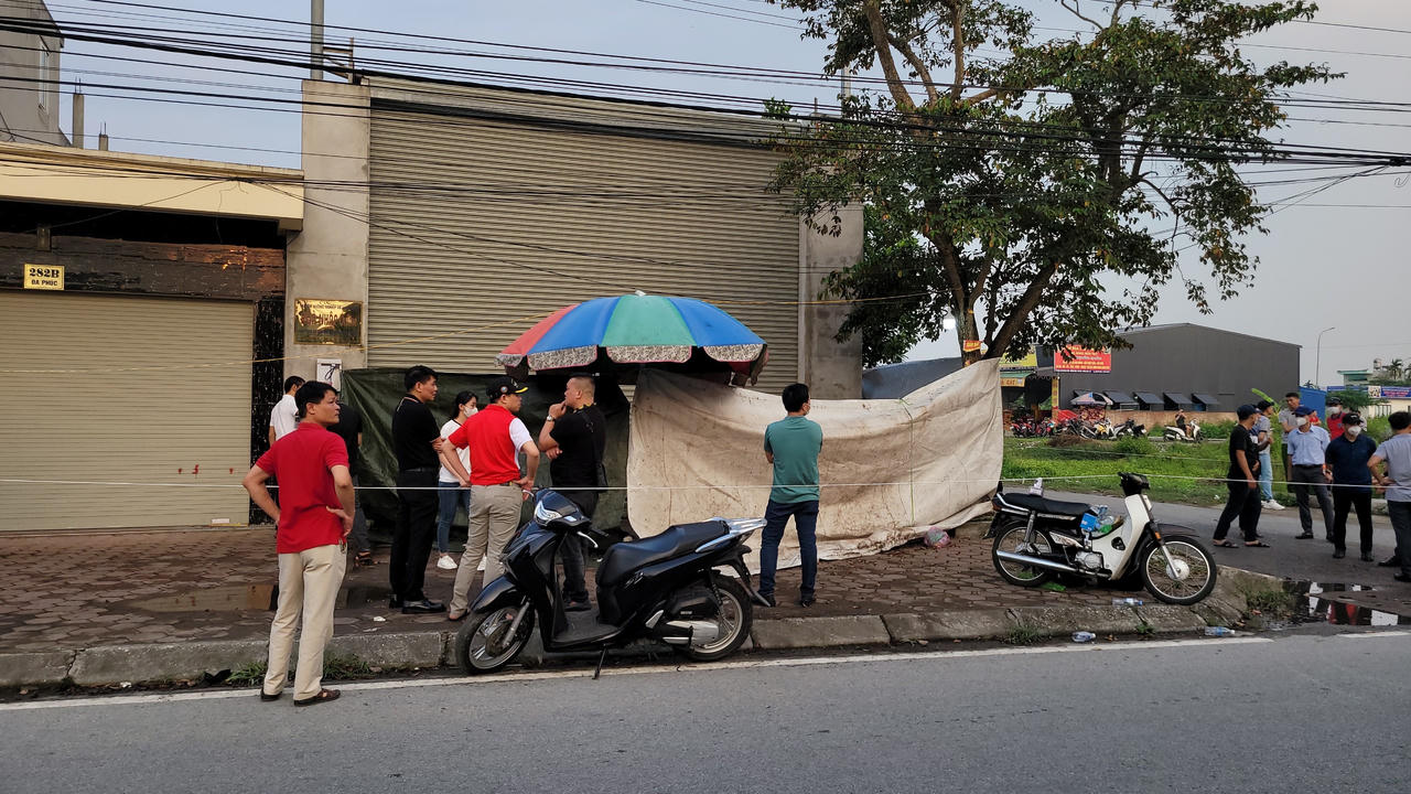 Hải Phòng: Điều tra vụ thi thể đặt trong bao tải ở vỉa hè