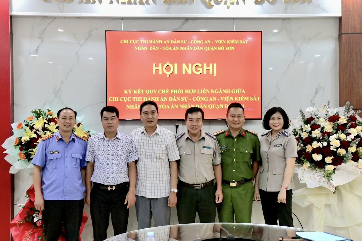 Ký kết quy chế phối hợp trong công tác THADS tại Hải Phòng