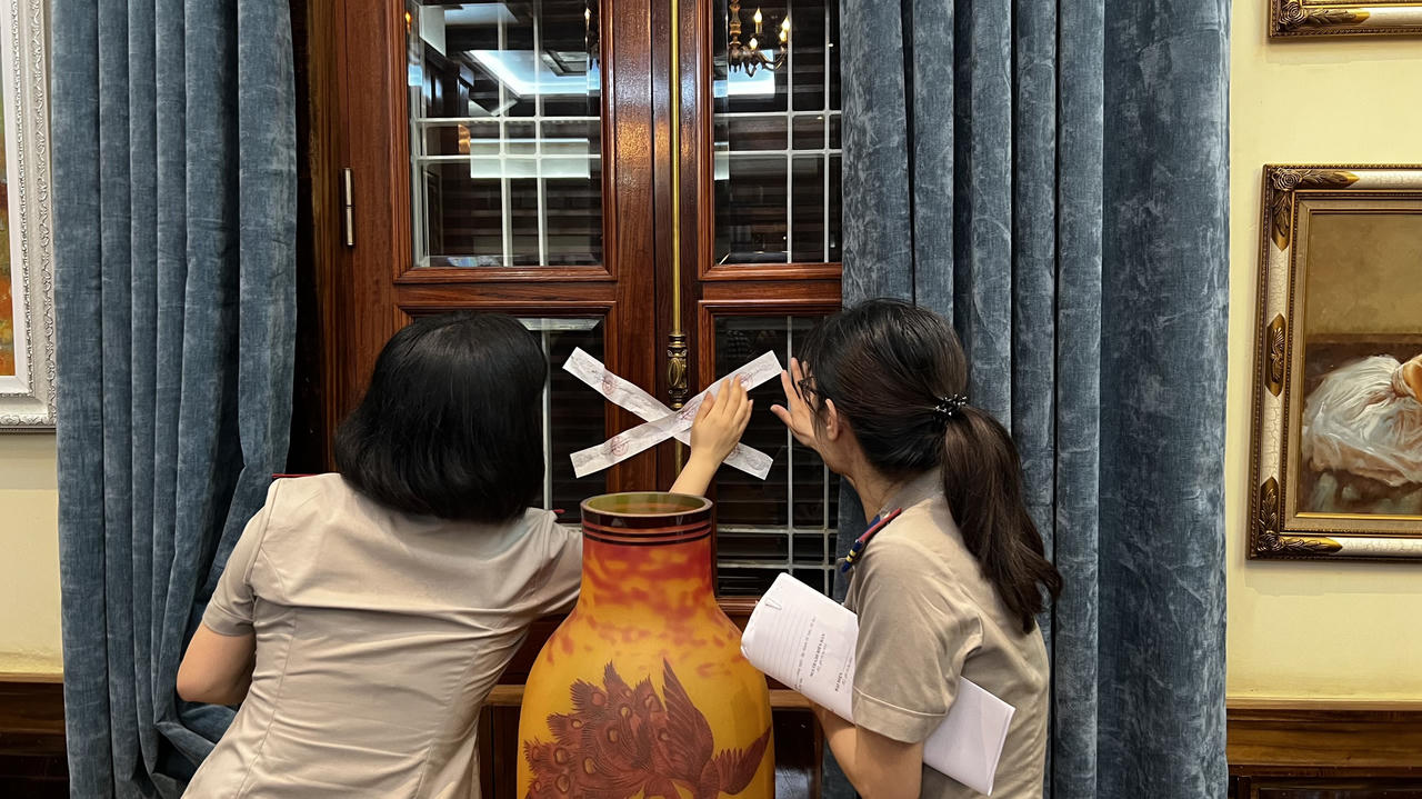 Hải Phòng hoàn thành cưỡng chế biệt thự 425m2 tại đường Lê Hồng Phong